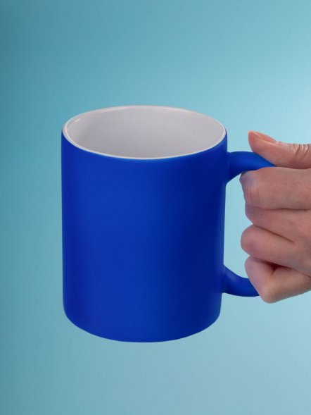 Кружка Colorido, синий неон 