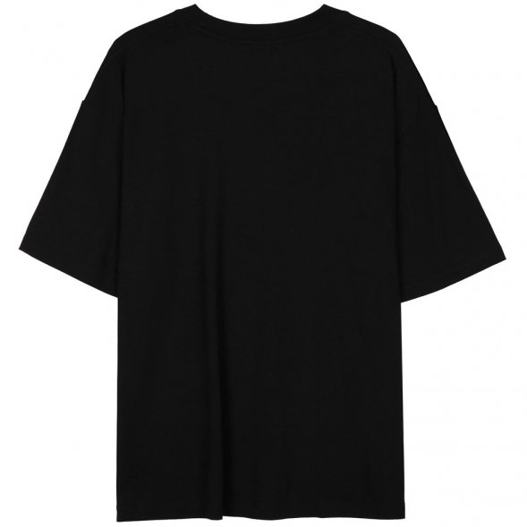 Футболка оверсайз унисекс Lavinia, черная 