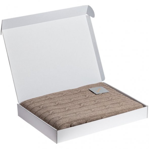 Плед Auray, бежевый 