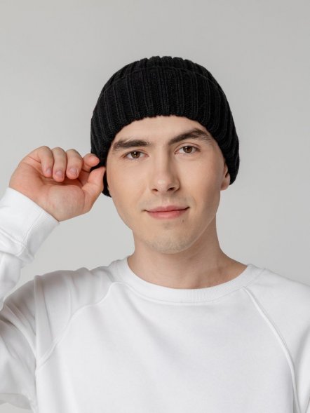 Шапка Uni, черная 