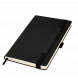 Ежедневник Alpha недатированный, черный/черный 