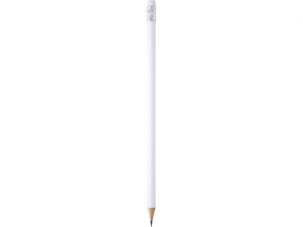 Карандаш деревянный COUVET с ластиком, белый 