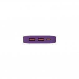 Внешний аккумулятор с подсветкой Ancor PD Plus 10000 mAh, фиолетовый