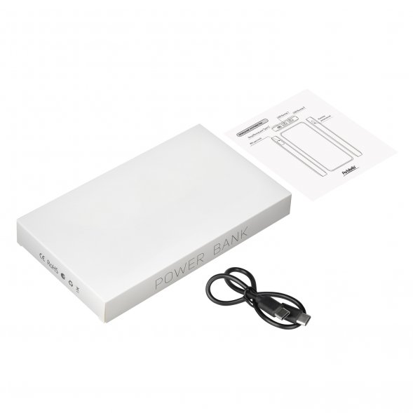 Внешний аккумулятор с подсветкой Ancor PD Plus 10000 mAh, фиолетовый 