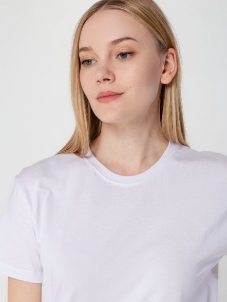 Футболка унисекс T-Bolka 160, белая 