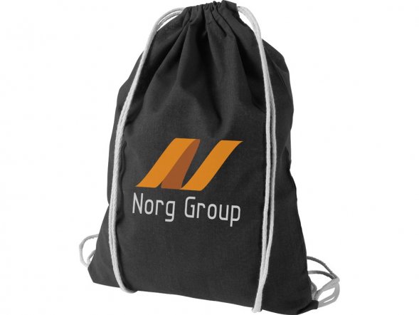 Рюкзак хлопковый Oregon, черный 