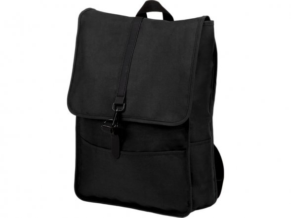 Рюкзак Rony из переработанного пластика, черный 