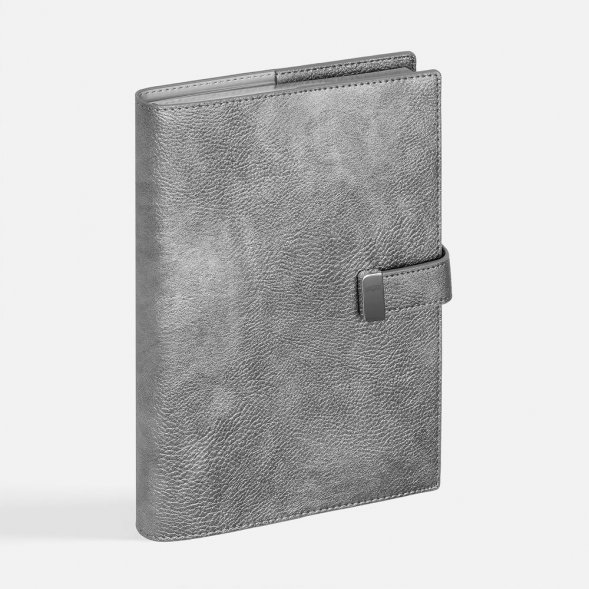 Ежедневник Repute, недатированный, серый 