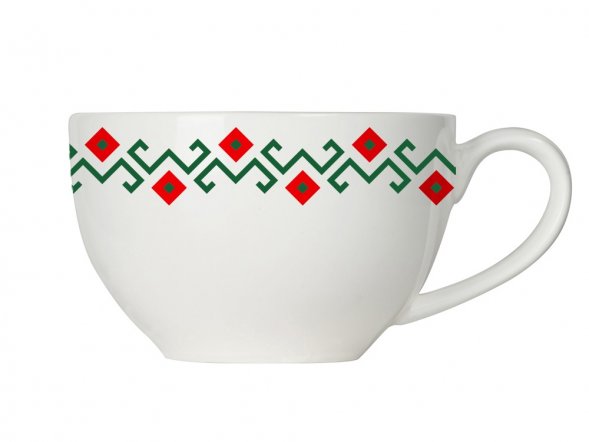 Кофейная пара классической формы Ristretto, 90мл, белый 