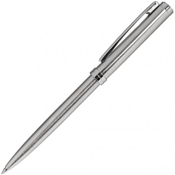 Ручка шариковая Delgado, серебристая 