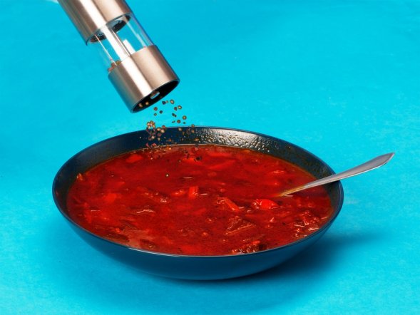 Электрическая мельница для соли и перца, на батарейках 