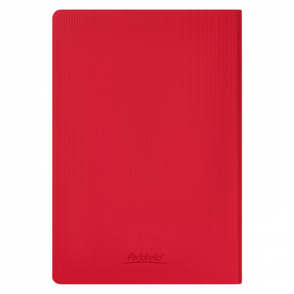 Ежедневник Rain недатированный, красный 