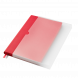 Ежедневник Rain недатированный, красный 