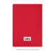 Ежедневник Rain недатированный, красный 