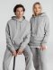 Толстовка с капюшоном унисекс Hoodie, серый меланж 