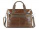 Сумка Mano Don Luca, натуральная кожа в коньячном цвете, 37 х 27 х 6 см 