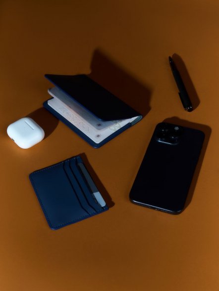 Чехол для карт Alaska, синий 