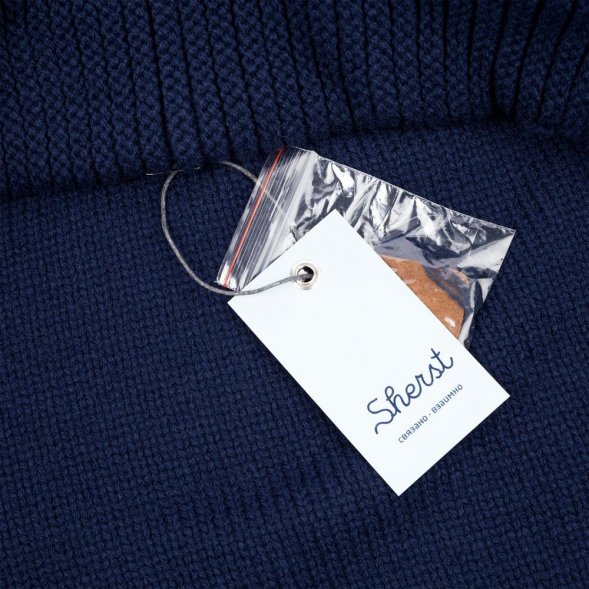 Кардиган мужской с пуговицами Free Flow, синий 