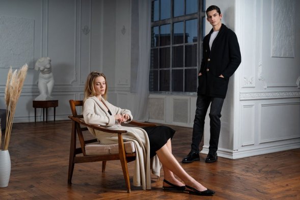 Кардиган мужской с пуговицами Free Flow, синий 