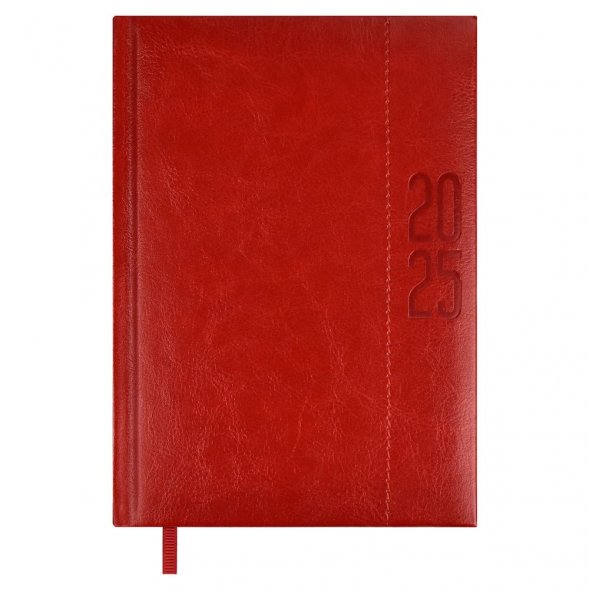 Ежедневник Baza, датированный, красный 
