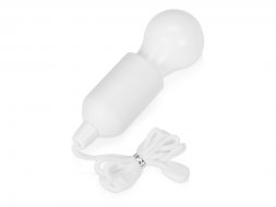 Портативная лампа на шнурке Pulli, белый