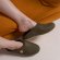 Домашние валенки Step, зеленые (олива) 