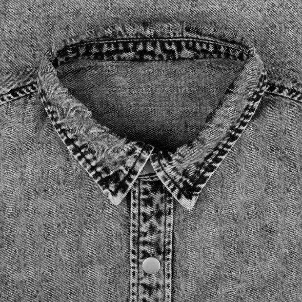 Куртка джинсовая O3, серая 