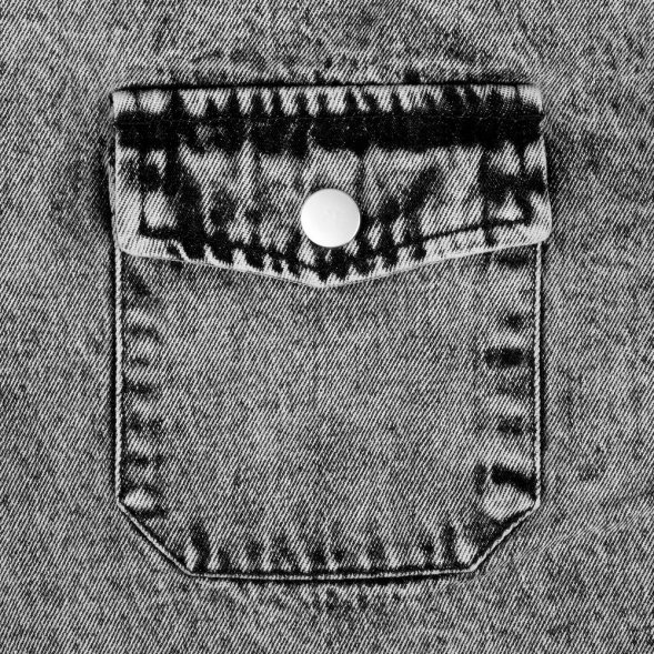 Куртка джинсовая O3, серая 