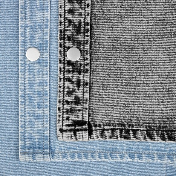 Куртка джинсовая O3, серая 