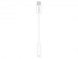 Rombica Type-C Adapter 3.5 White, белый