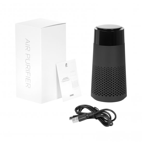 Очиститель воздуха с подсветкой Pure, черный 