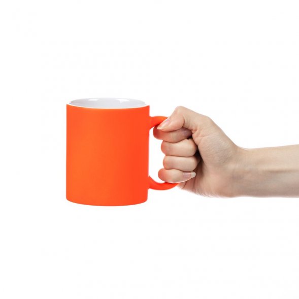 Кружка Colorido, оранжевый неон 