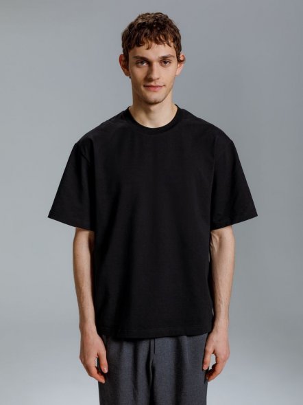 Футболка оверсайз Kangas, черная 