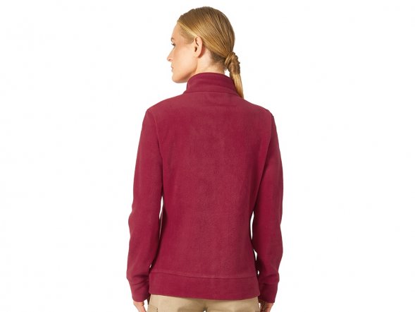 Куртка флисовая Nashville женская, красный/пепельно-серый 