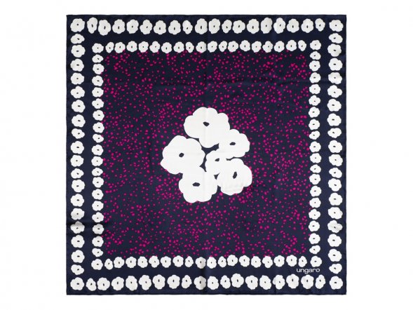 Шелковый платок Giada Navy 