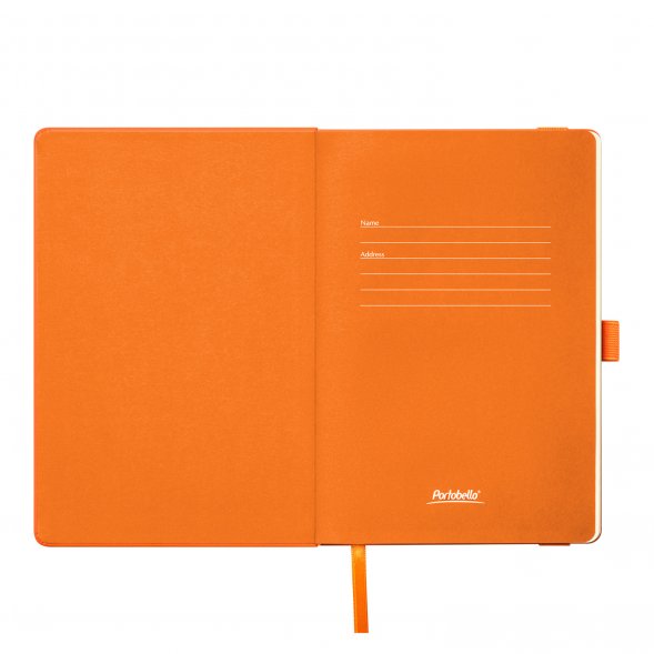 Ежедневник Alpha недатированный, оранжевый/оранжевый 