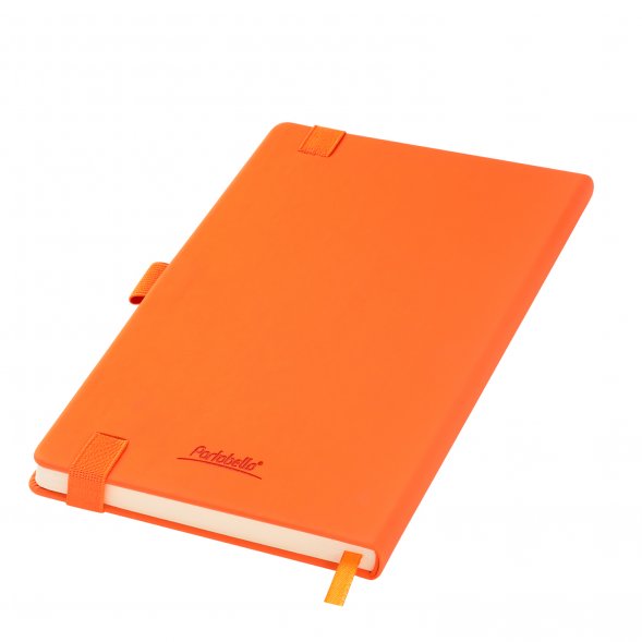 Ежедневник Alpha недатированный, оранжевый/оранжевый 