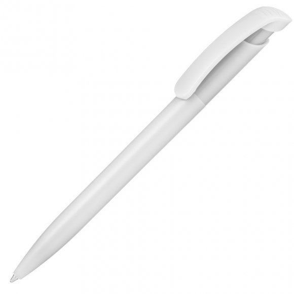 Ручка шариковая Clear Solid, белая 