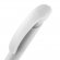 Ручка шариковая Clear Solid, белая 