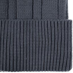 Шапка Knit Beat, серая (графит)