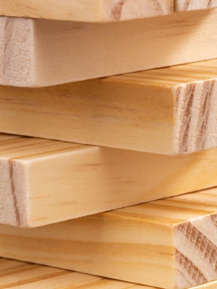 Игра «Деревянная башня мини», неокрашенная 