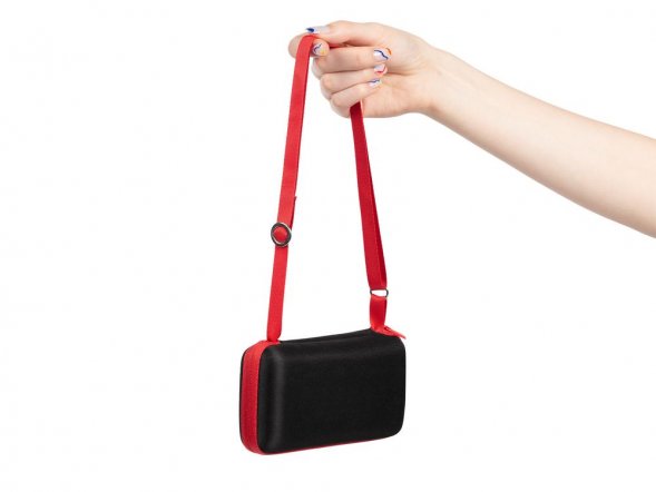 Зонт складной Color Action, в кейсе, красный 