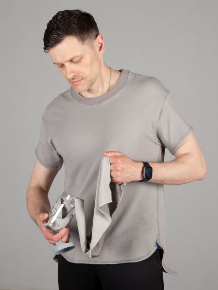 Охлаждающее полотенце Weddell ver.2, серое 