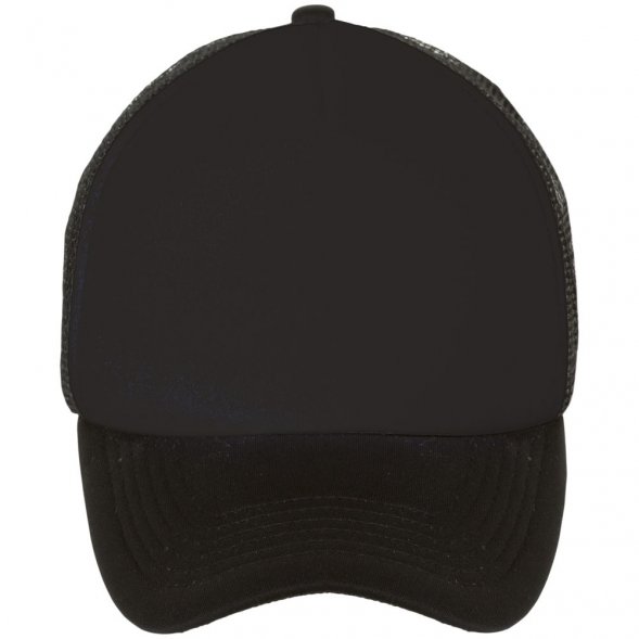 Бейсболка Bubble, черная 