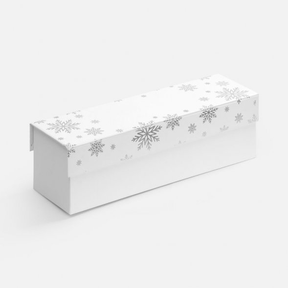 Коробка Wintry под бутылку, белая 