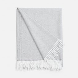 Плед «Гирвас», светло-серый