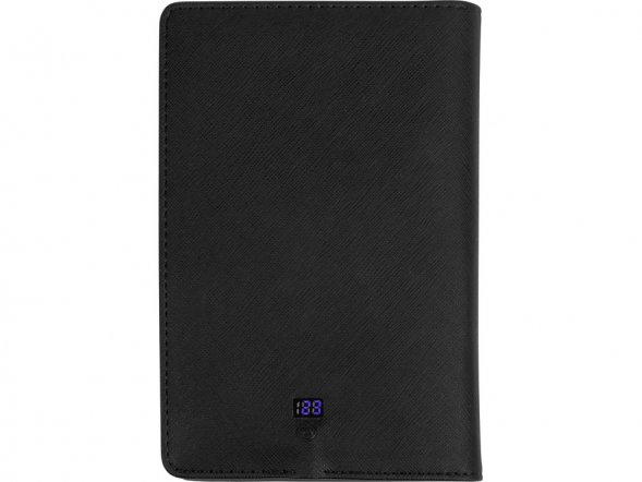 Органайзер с функцией беспроводной зарядки Manner, 5000 mah, черный 