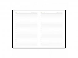 Ежедневник А5 недатированный Polo, синий