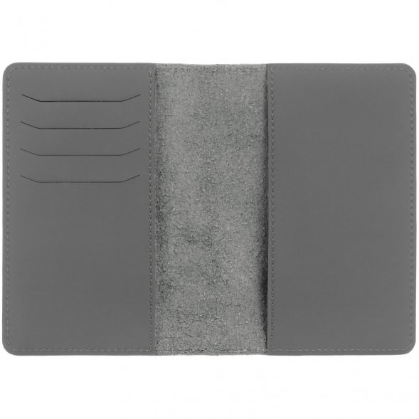 Обложка для паспорта Alaska, серая 