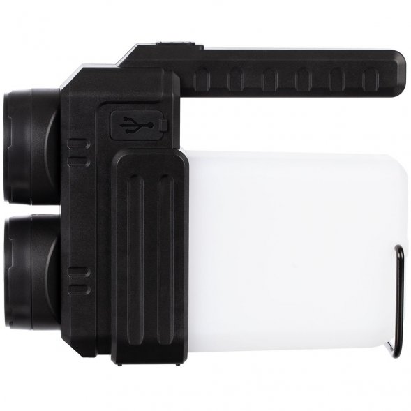 Кемпинговый фонарь-лампа аккумуляторный Yol, черный 